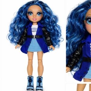 🩵 Rainbow High Skyler Bradshaw Doll – Blue Hair Fashion Doll (Authentic MGA)